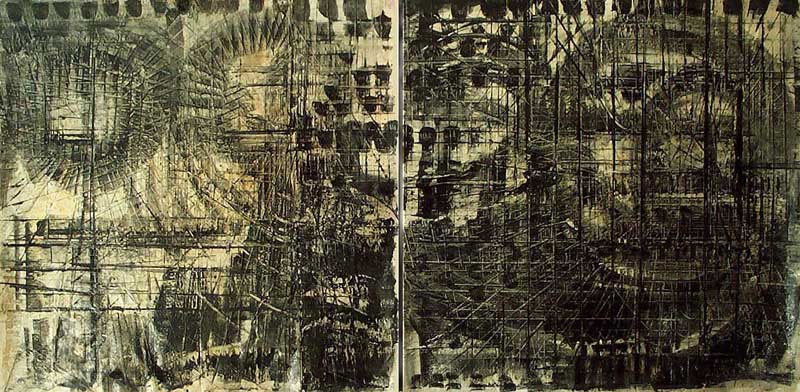 Untitled Diptych, 2001